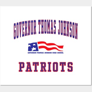 Governor Thomas Johnson High School Patriots Premium C1 Posters and Art